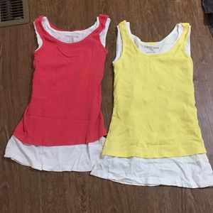 Women’s tank tops, size Med